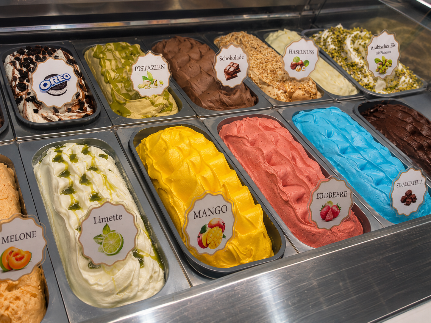 Eis Vitrine